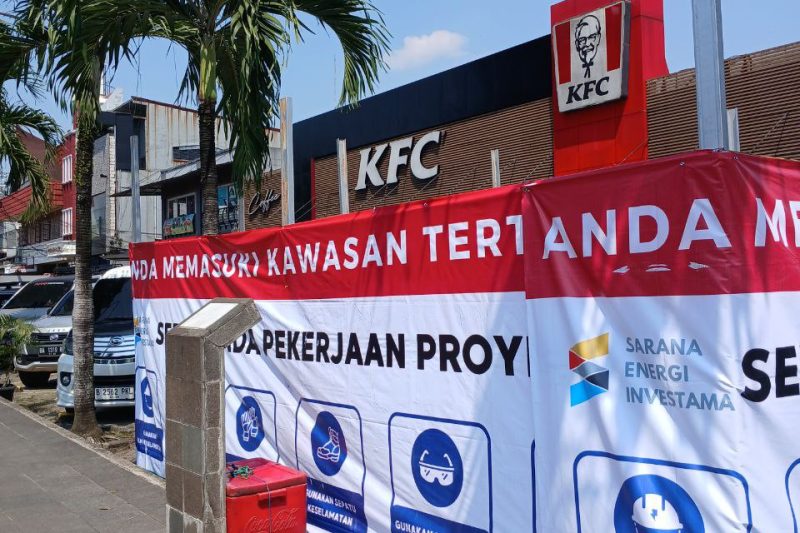 Instalasi EV Charging – KFC Pajajaran Bogor
