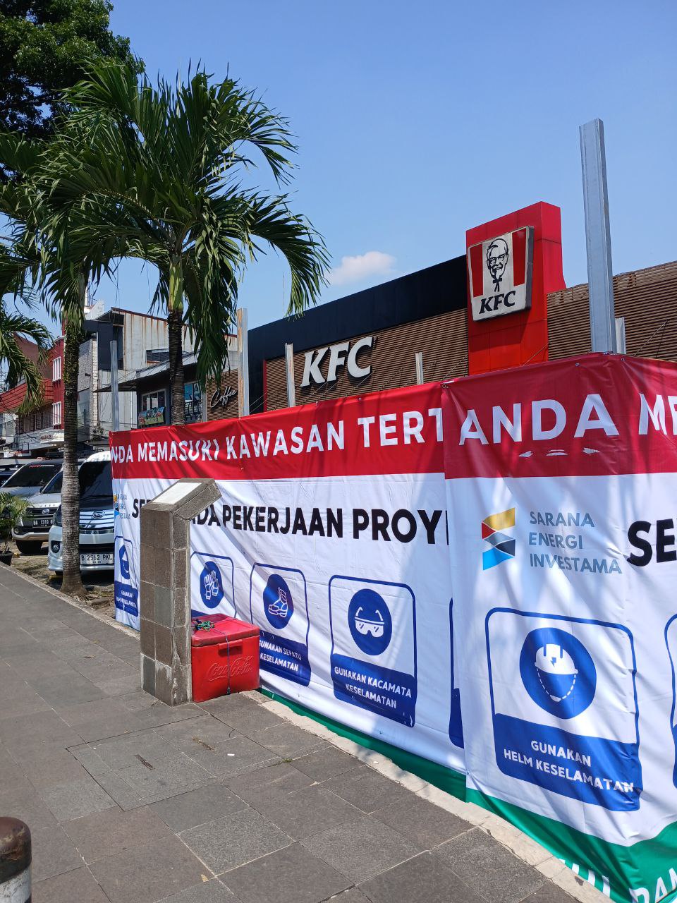 Area ev charging kfc pajajaran bogor
