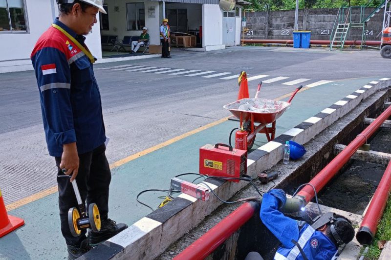 Pengadaan & pemasangan pillar hydrant pt gs battery karawang | seinvestama