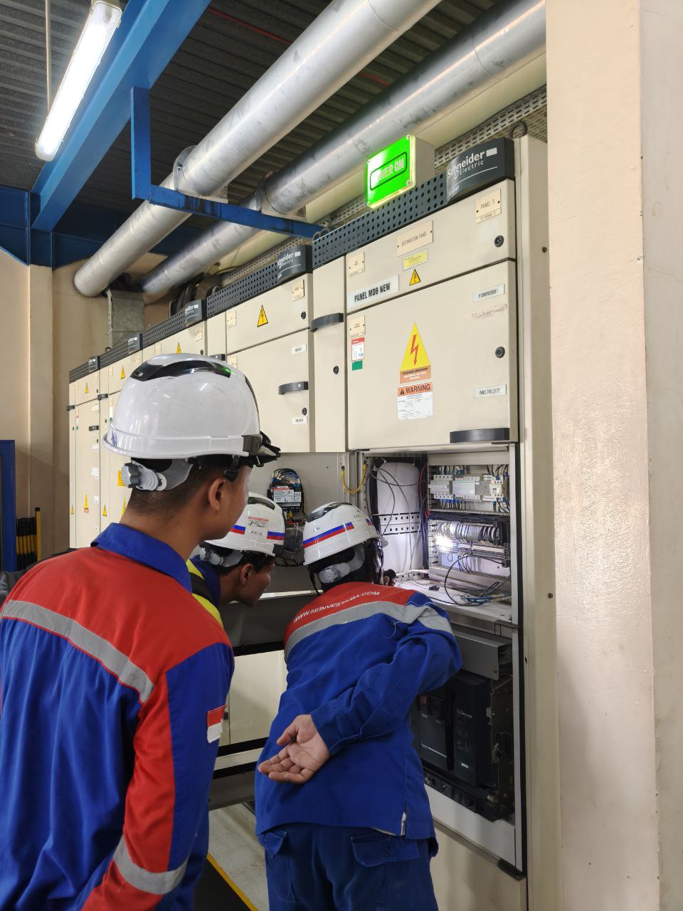 Troubleshooting genset panel
