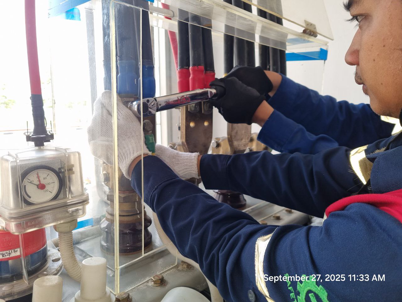 Maintenance transformator industri