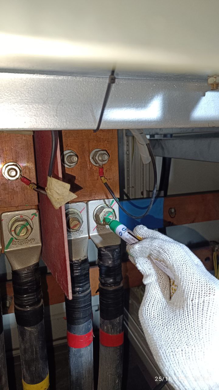 Marking kabel panel existing