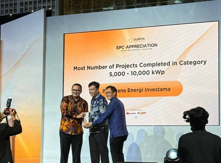 PT Sarana Energi Investama Receives Recognition at Xurya EPC Appreciation Award 2025