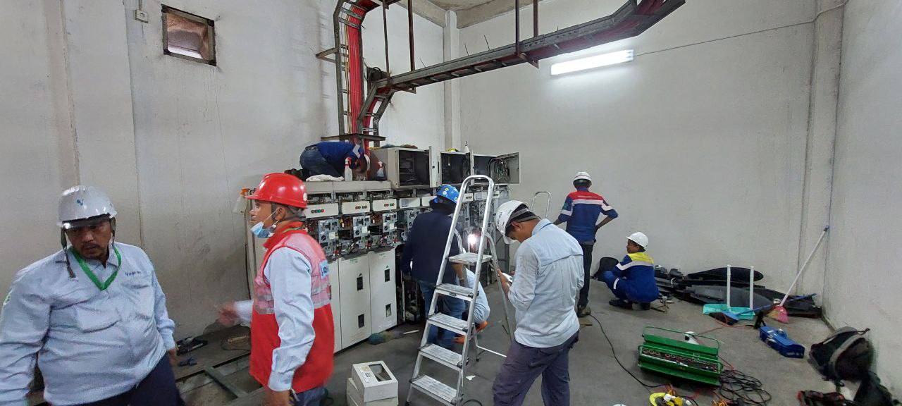 Preventive maintenance panel mv pt taikisha
