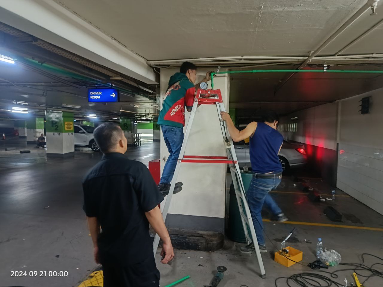 Project instalasi plumbing plaza indonesia