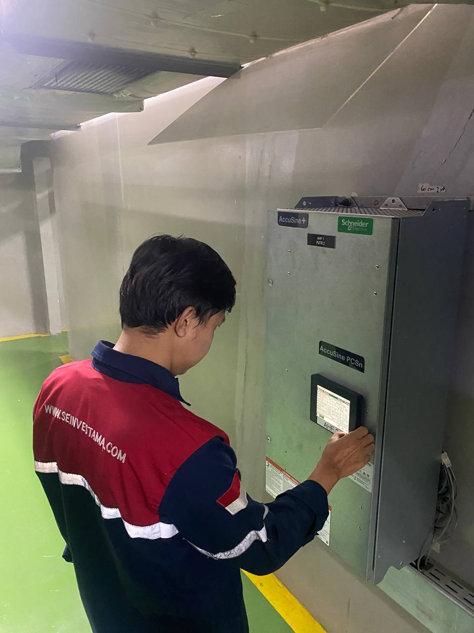 Integrasi active harmonic filter (ahf)
