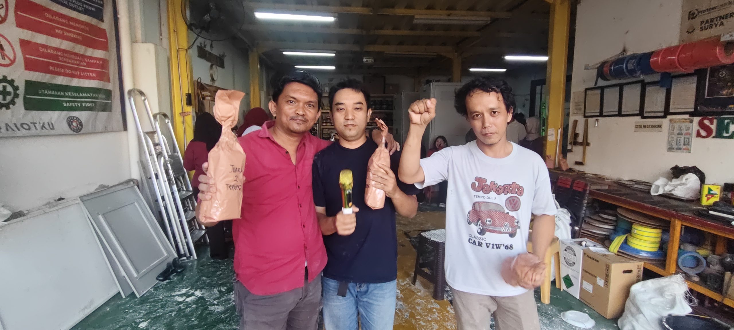 Kebersamaan tim seinvestama saat hut ri ke-81