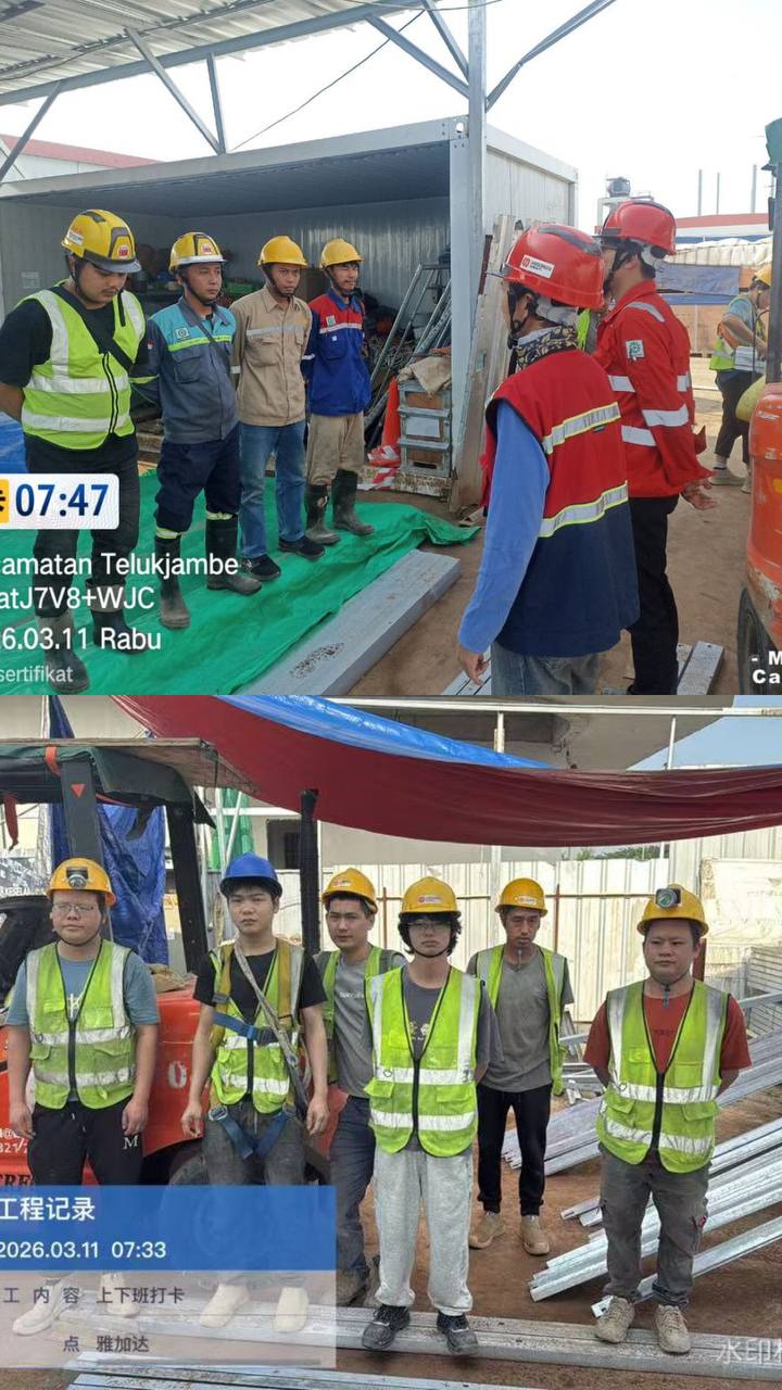 Tim engineer instalasi busduct 1