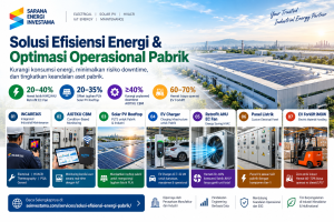 Solusi efesiensi energi pabrik seinvestama - electrical & industrial supplier - system integrator - service & maintenance subcontractor